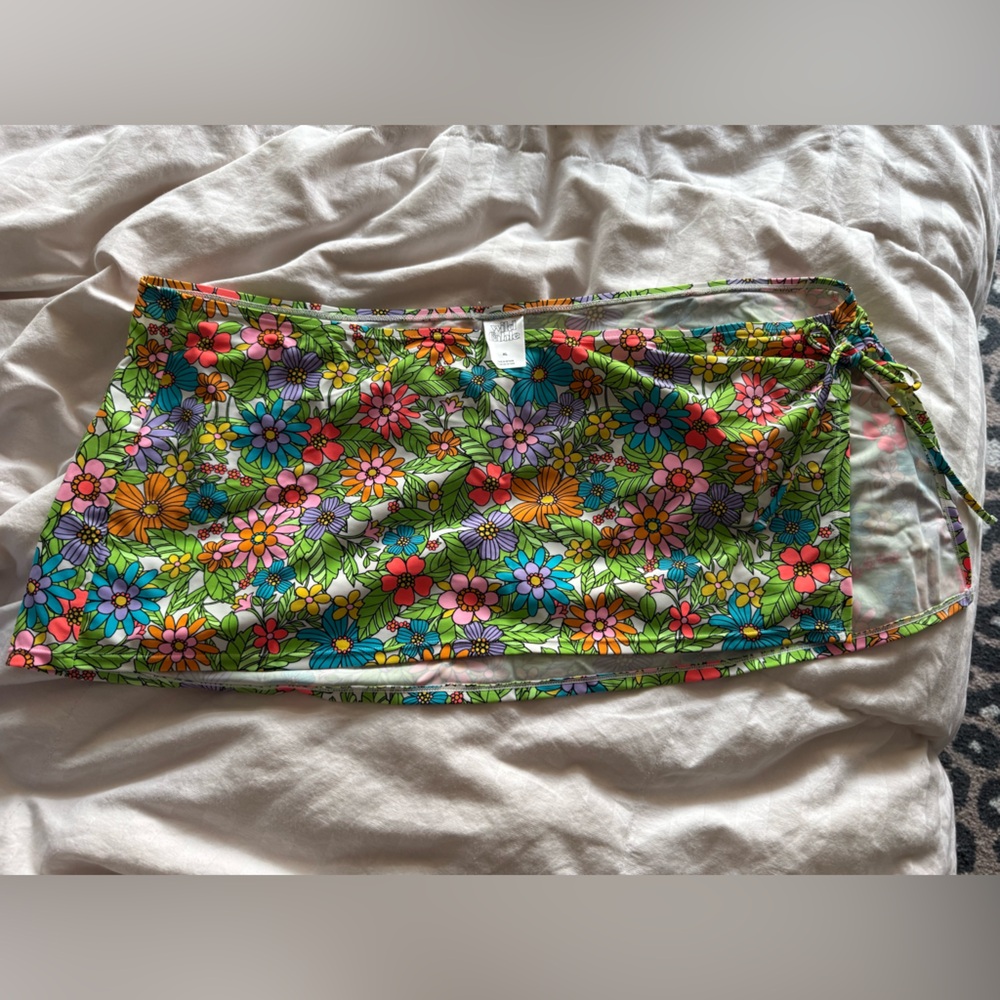 wild fable mini swim skirt